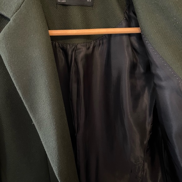 Zara green top coat - Picture 9 of 9